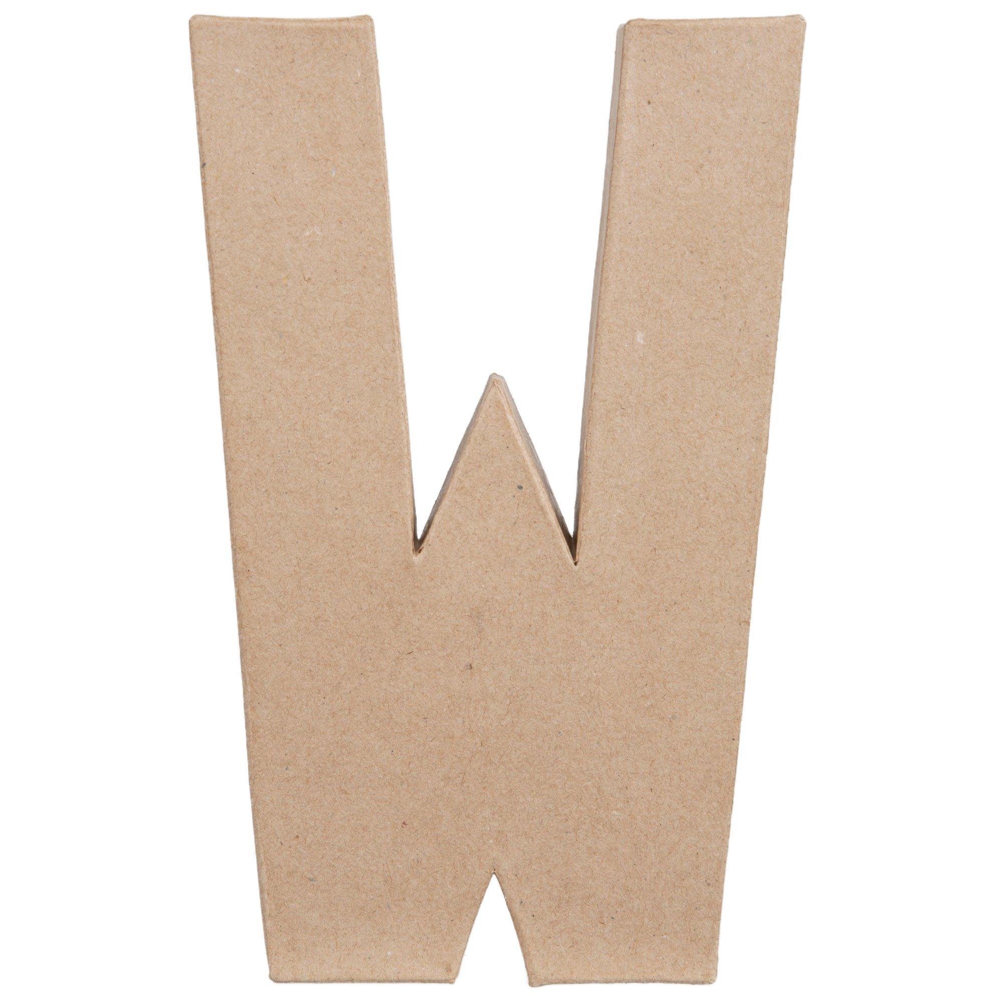 Paper Mache Letter 8 1/2" Hobby Lobby 186213