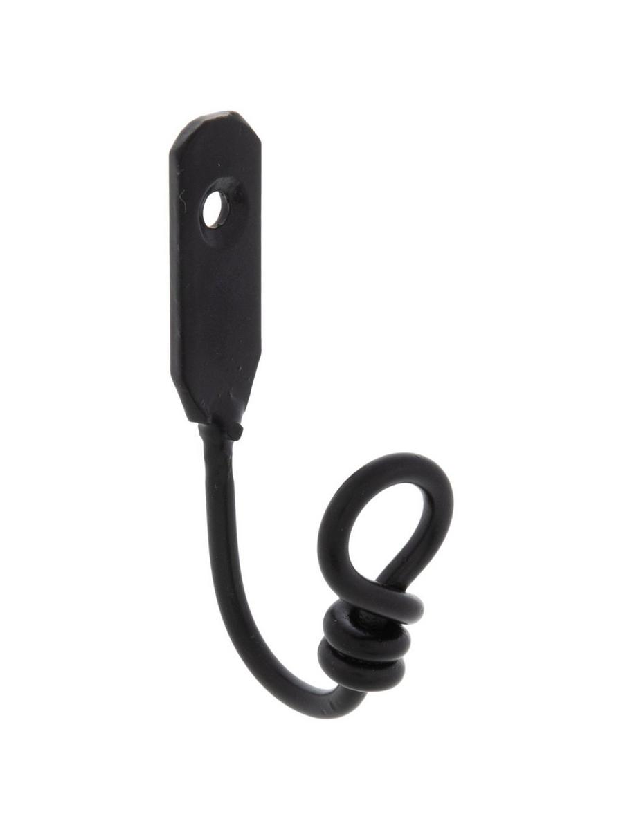 Black Twisted Metal Wall Hook | Hobby Lobby | 1862416