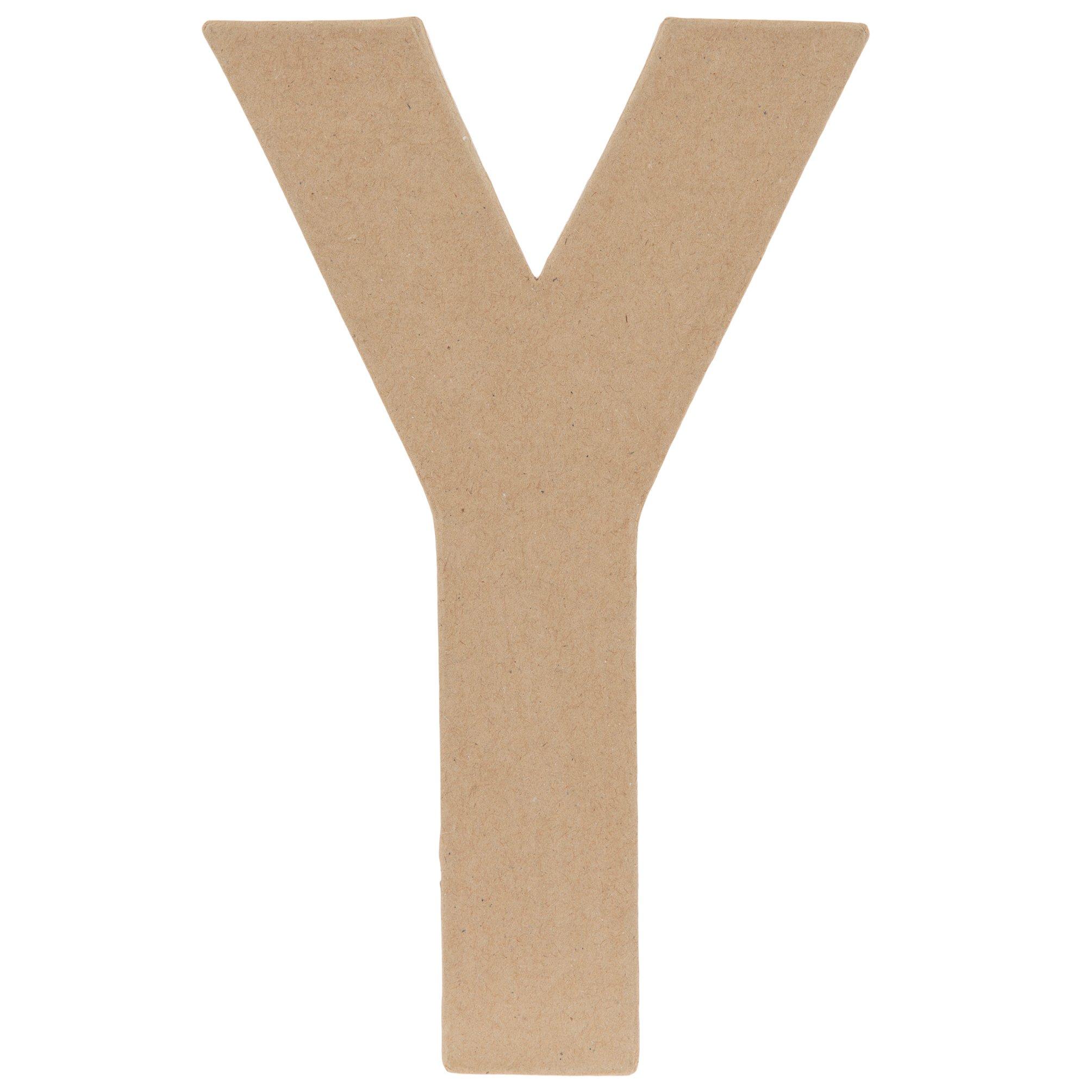 Paper Mache Letter 8 1/2" Hobby Lobby 186262