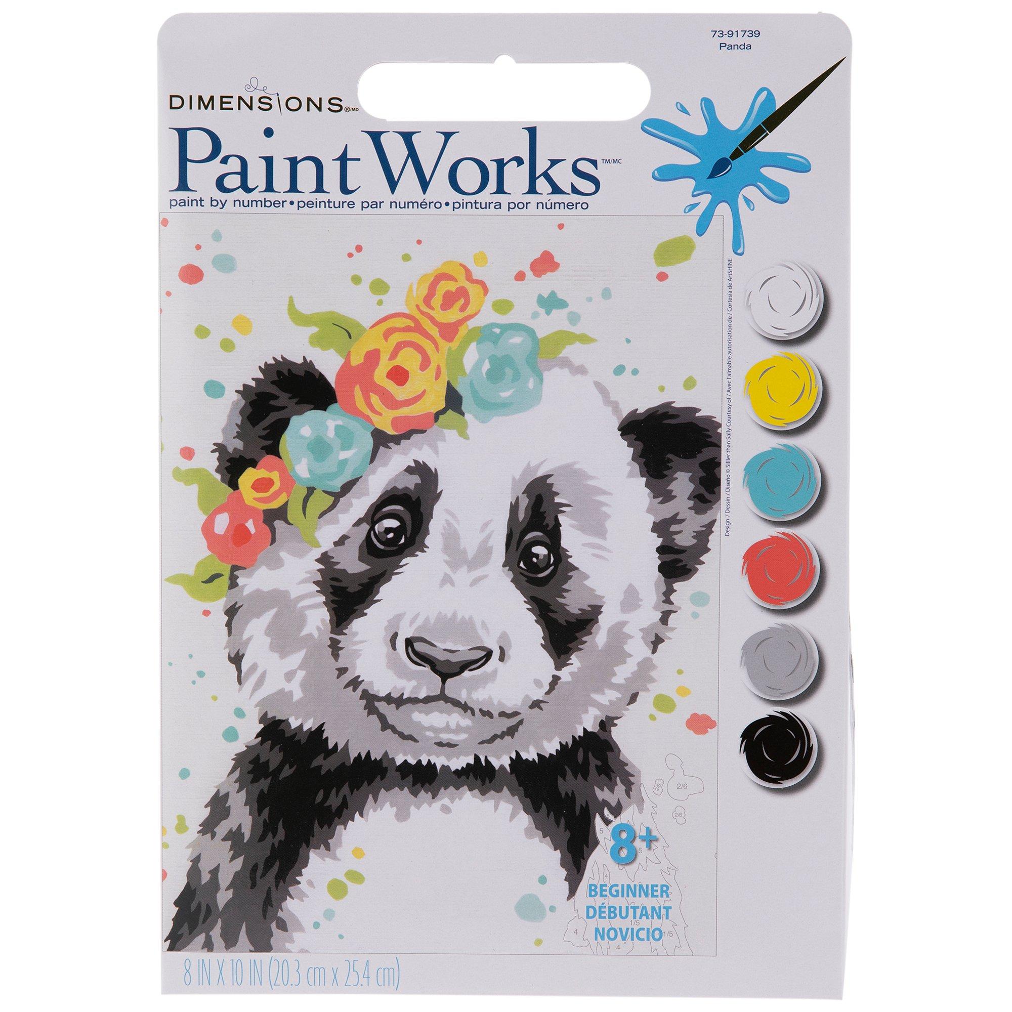 Panda Paint By Number Kit Hobby Lobby 1864123
