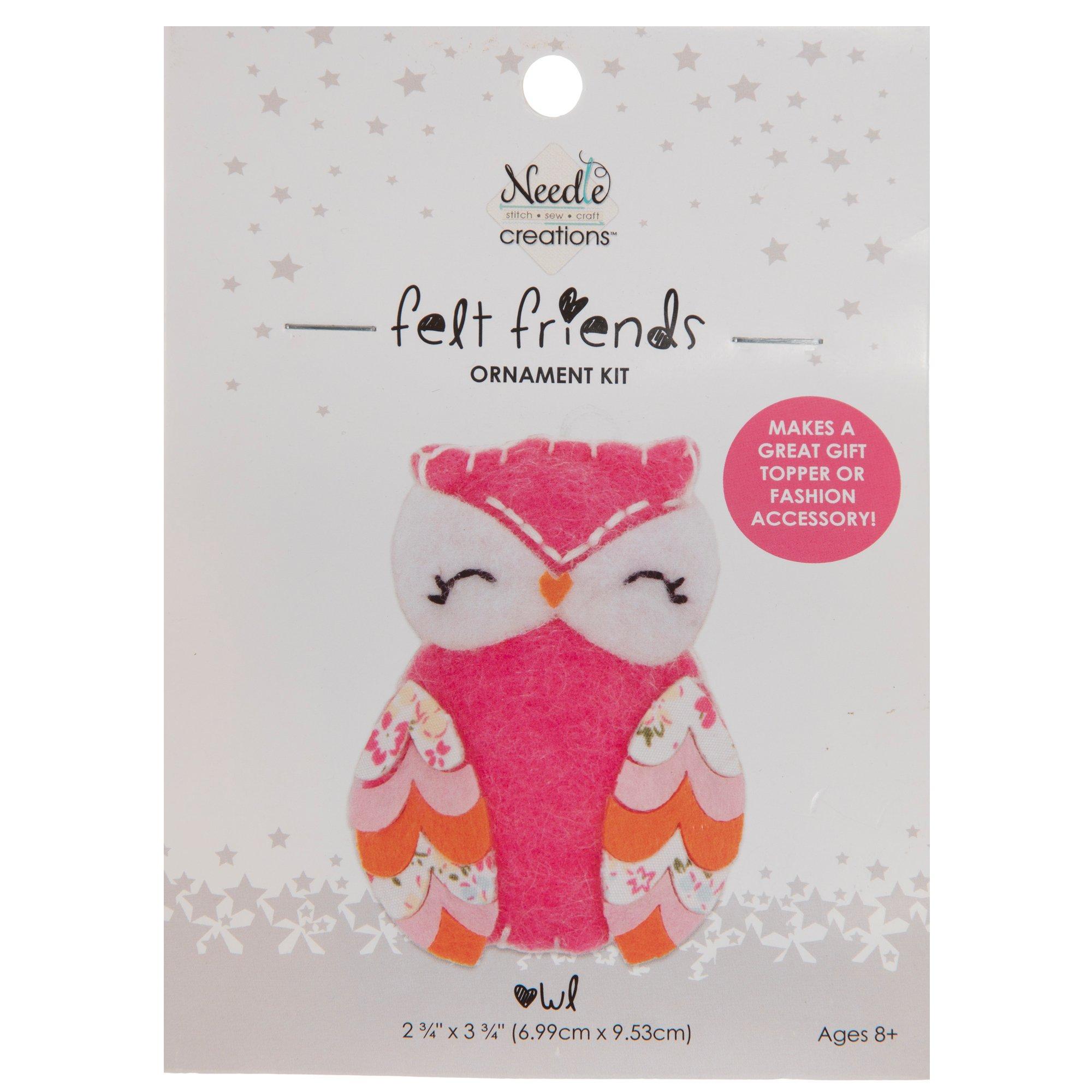Stuffed Felt Owl Needle Art Kit Hobby Lobby 1864552