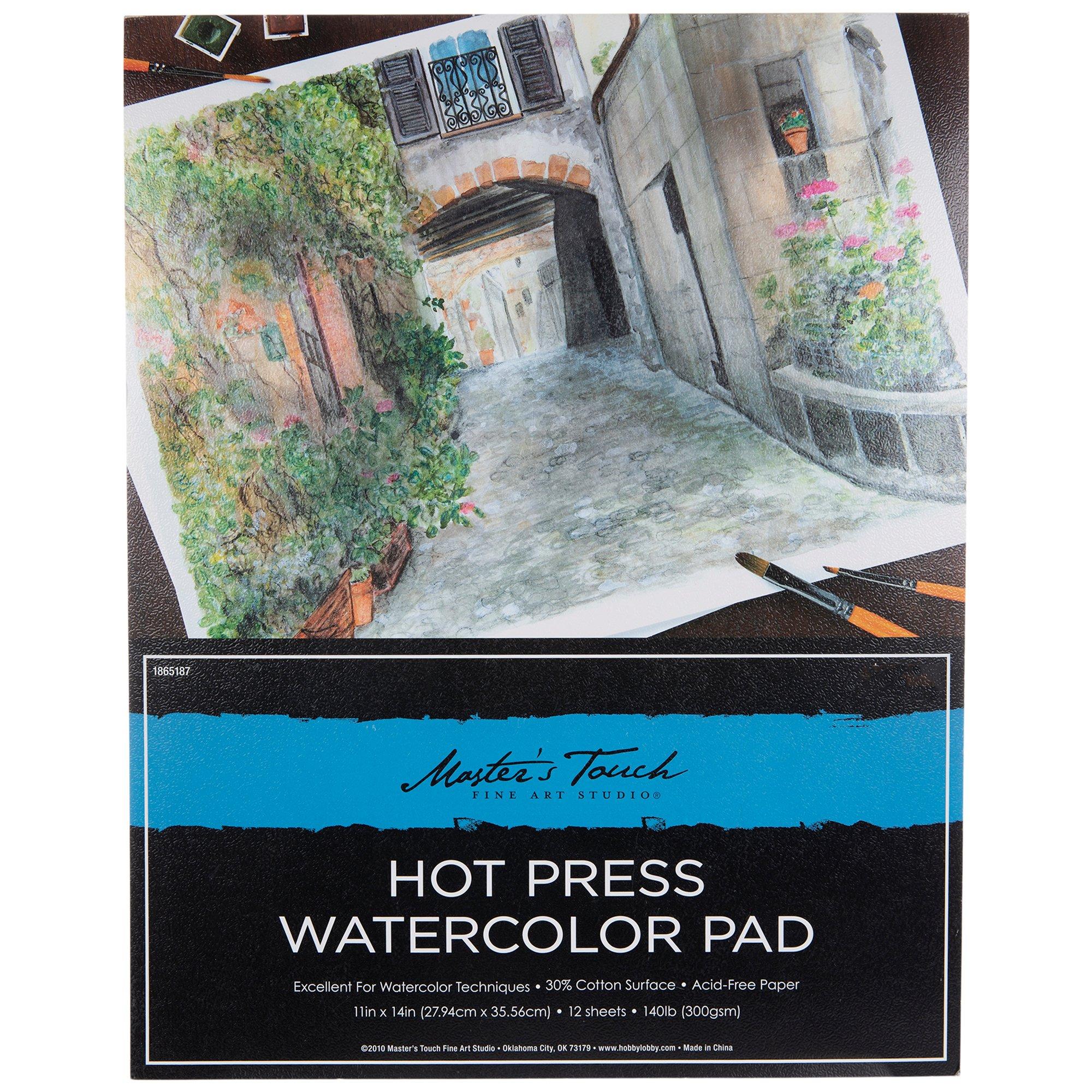 100x Cold Press Watercolor Paper for Art Painting, Students, Artists, 5  Sizes, PACK - Fry's Food Stores