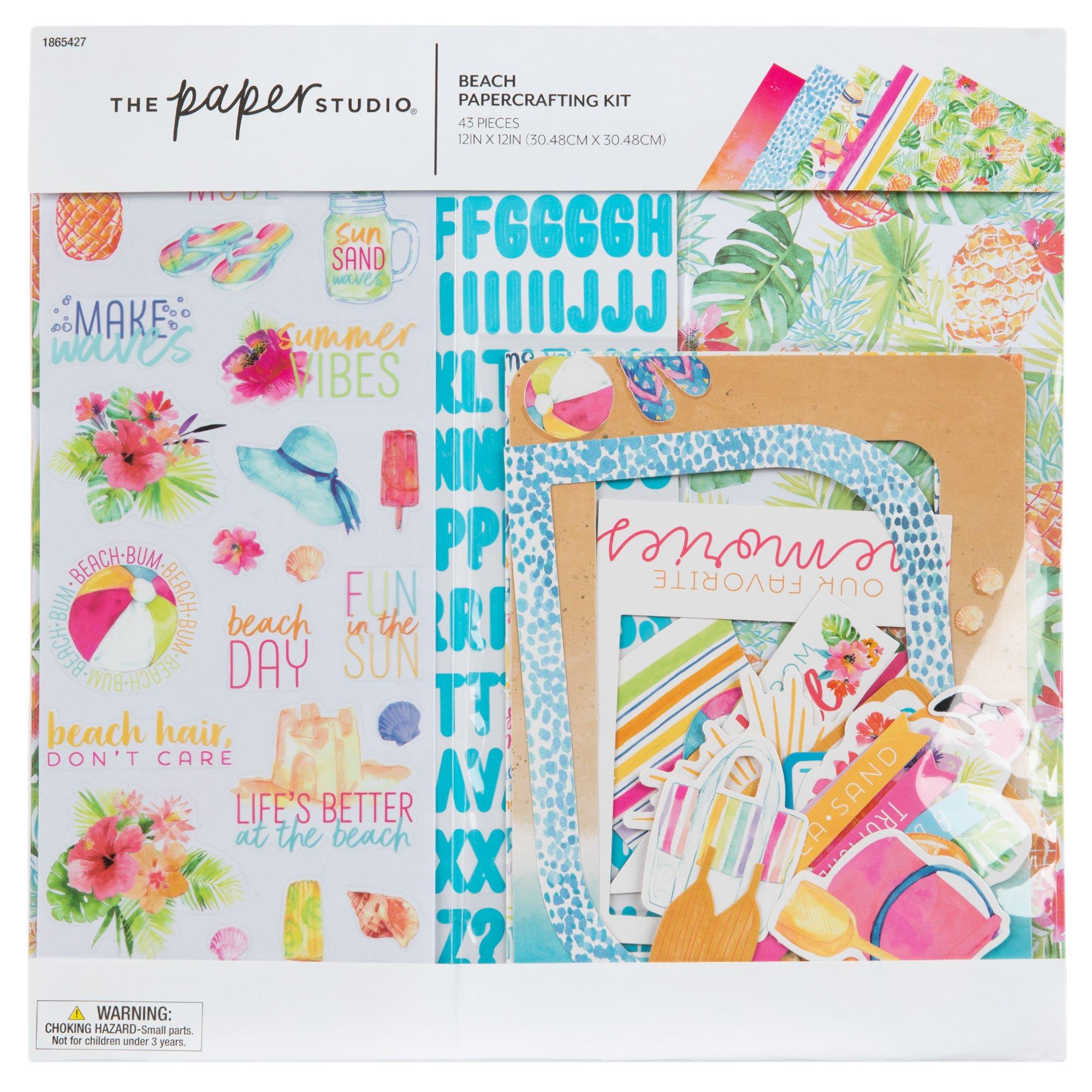 Digital Scrapbook Kits, Beach Vibes kit