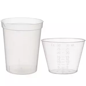 Measuring Cup Multi-Purpose Liquid and Dry Plastic Colored Measure Cup (12 oz-1.5 cup-500 ML-5 DL-500 GR-1 LT) Non-Slip Silicone base-Break Resistant