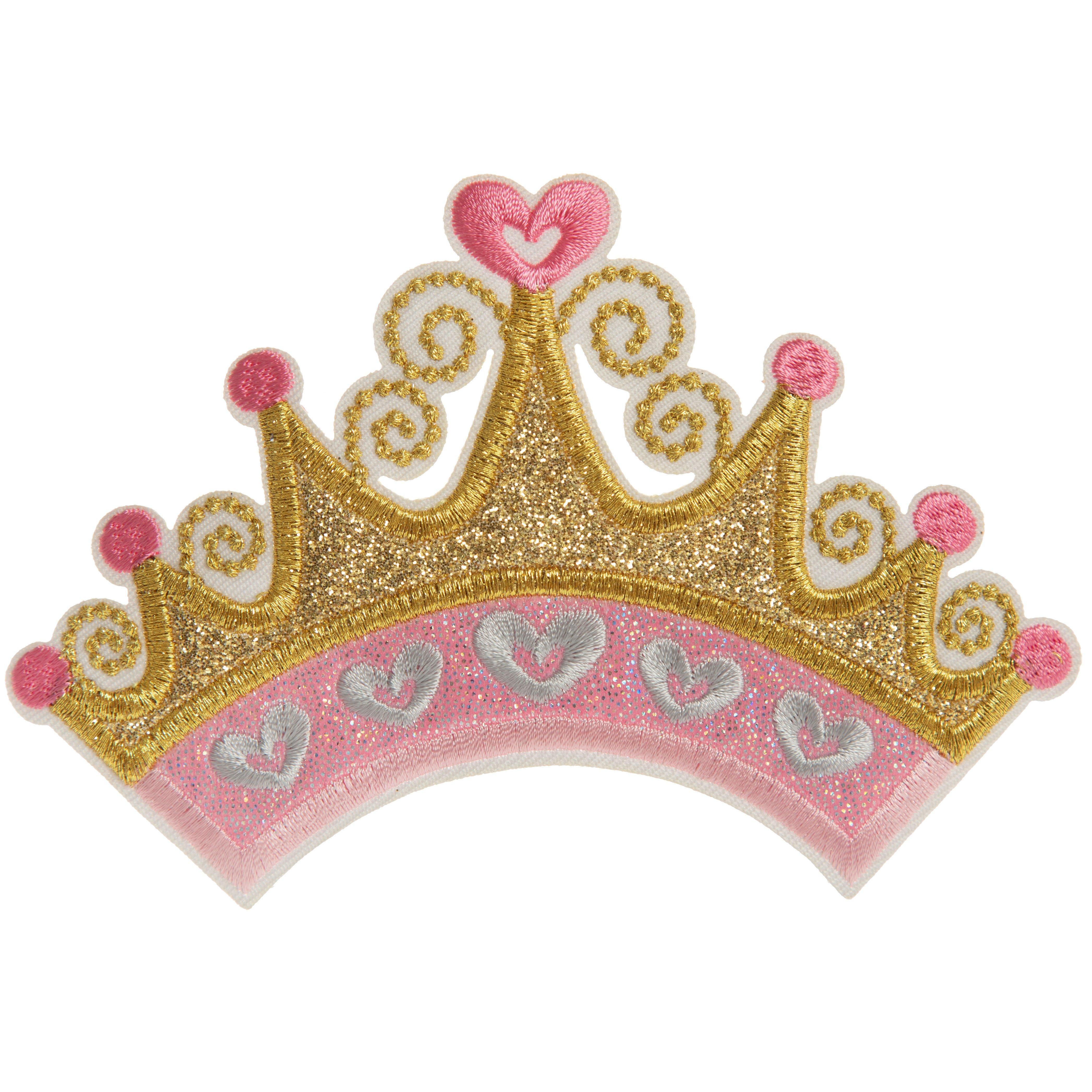 Princess Crown Sew Or Iron On Patch | MakerPlace By