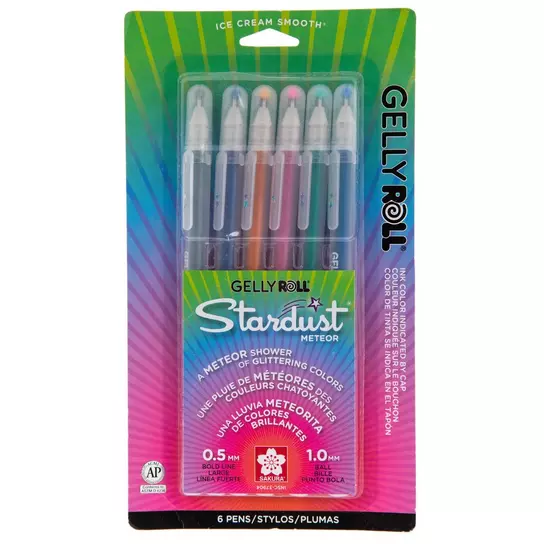 nlynx 8Pcs Strengthfully Glitter Gel Pens, Glitter Gel Pen Set