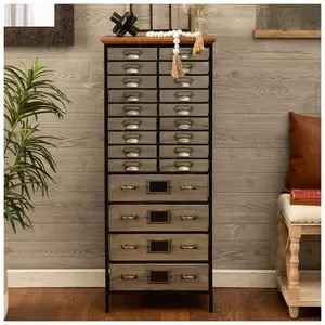 Industrial Metal Apothecary Cabinet