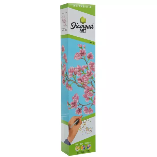 Almond Blossom with Frame Diamond Art Kit by Make Market®
