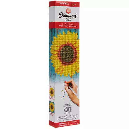 Sunflower Diamond Art Beginner Kit