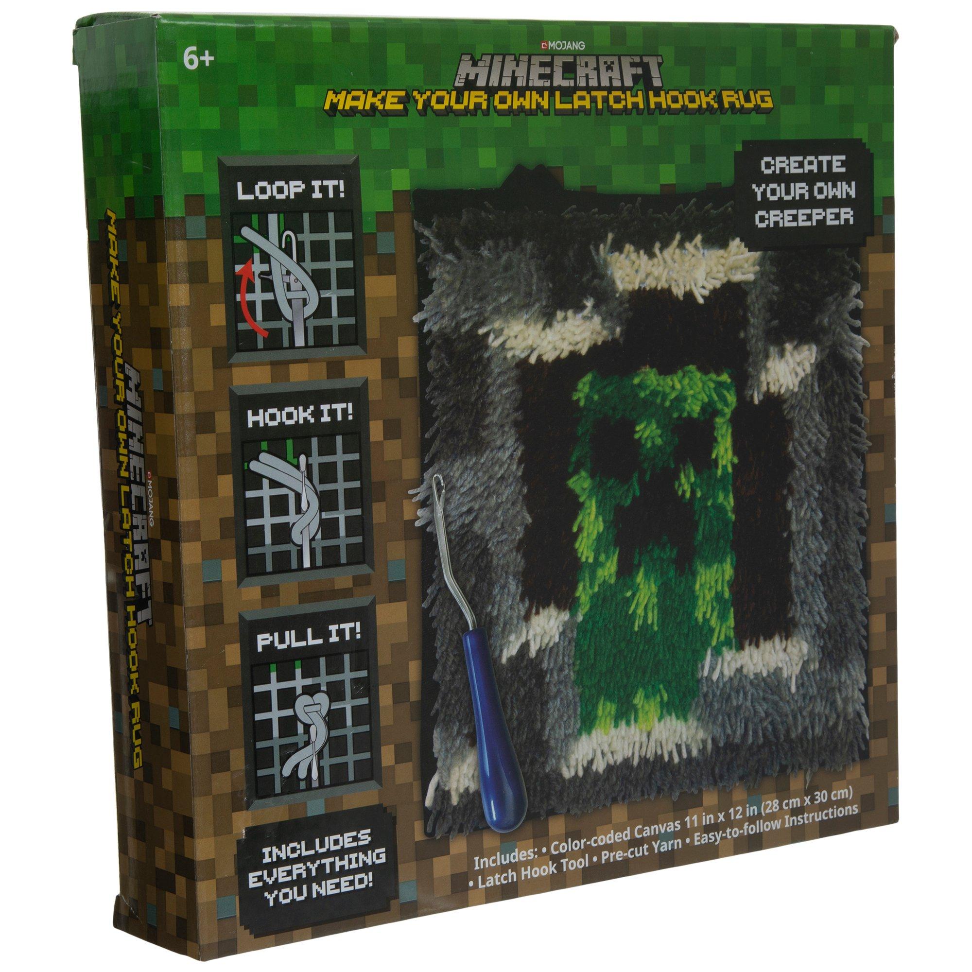Minecraft Latch Hook Kit, Hobby Lobby