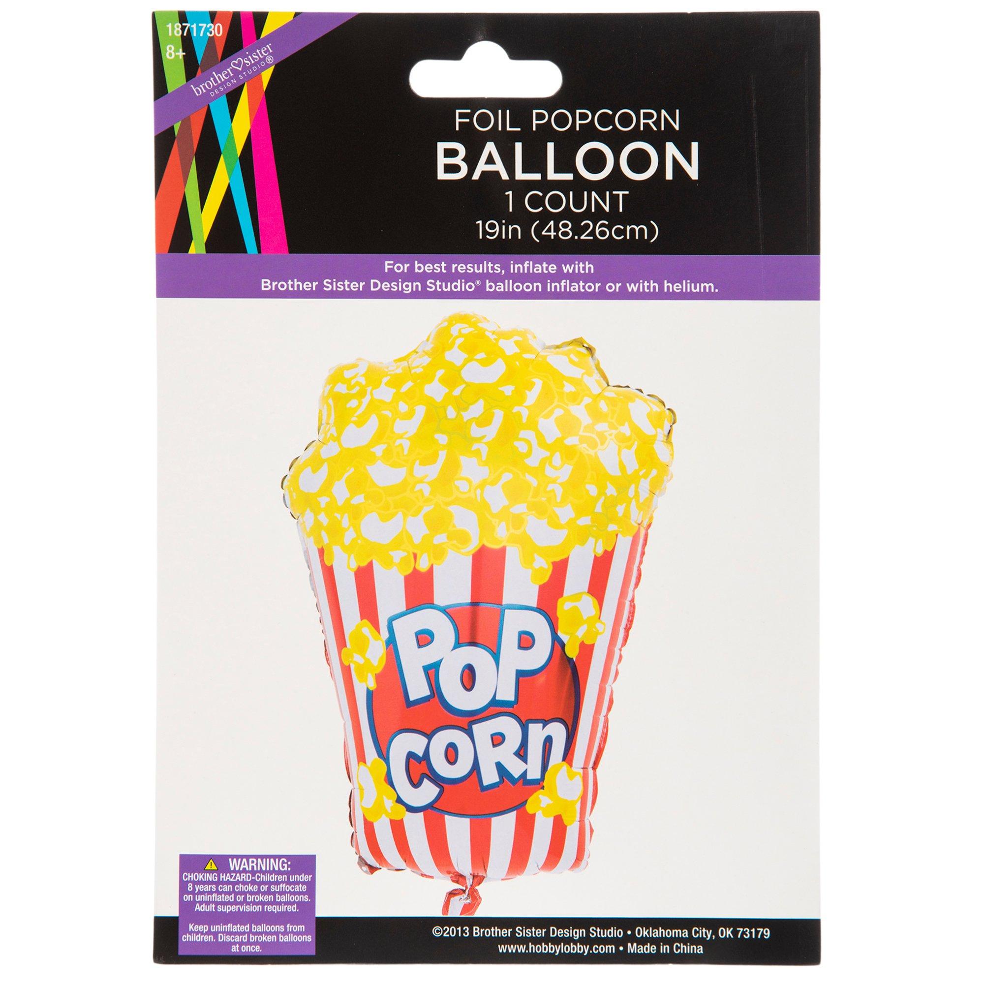 Foil Popcorn Balloon Hobby Lobby 1871730