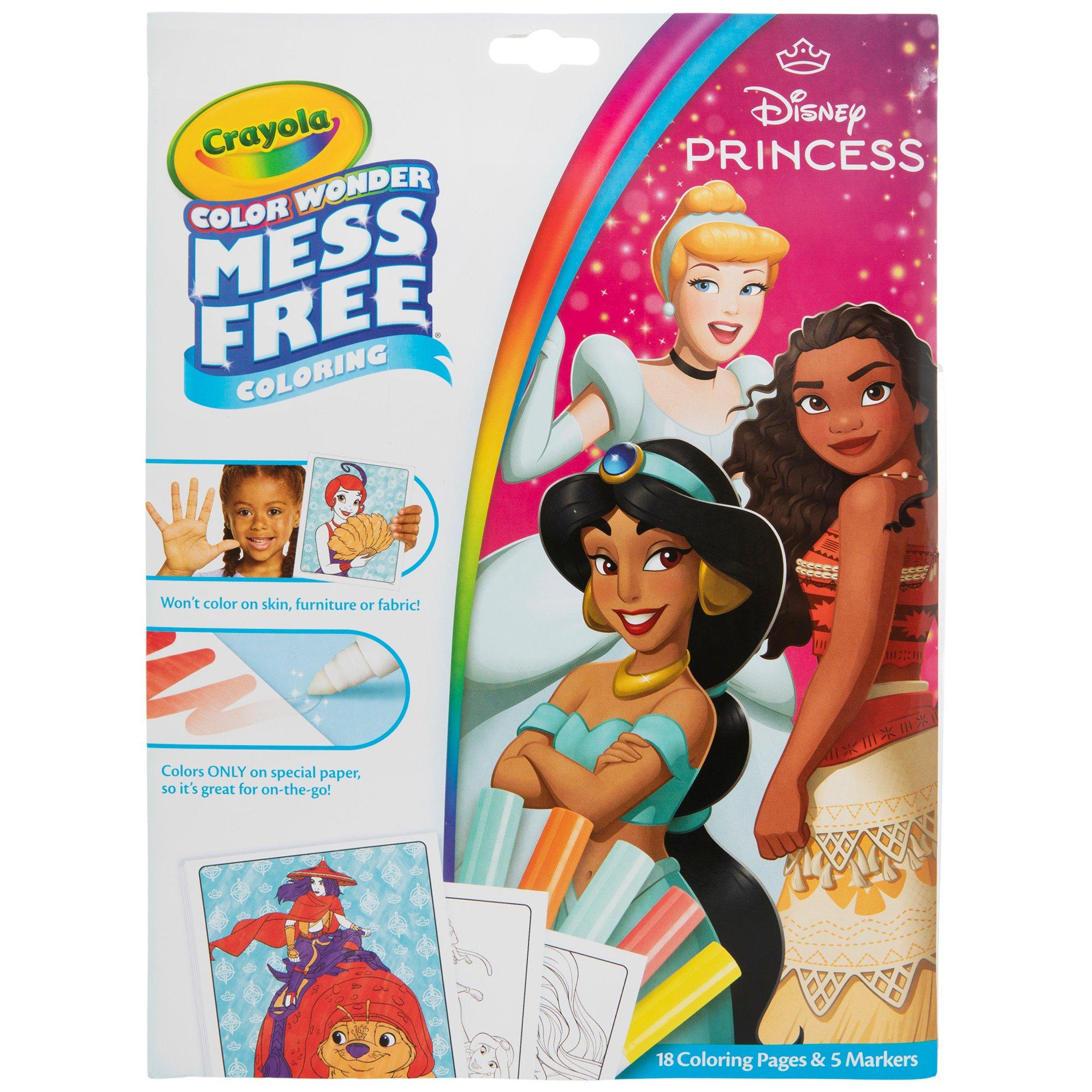 Crayola Color Wonder Bluey Coloring Set - Mess Free, 18 Pages in