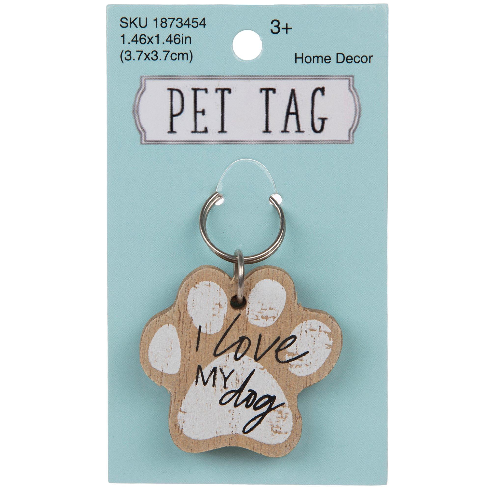 I Love My Dog Pet Tag Hobby Lobby 1873454