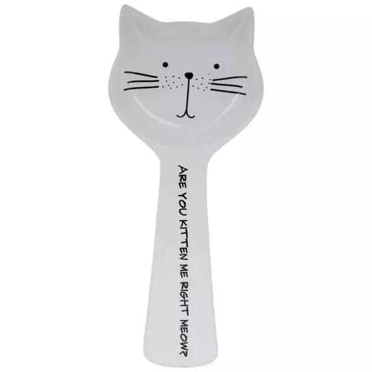 Great Choice Products Cat Shaped Ceramic Measuring Spoons - Gift