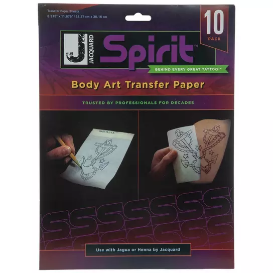 Body Art Transfer Paper, Hobby Lobby