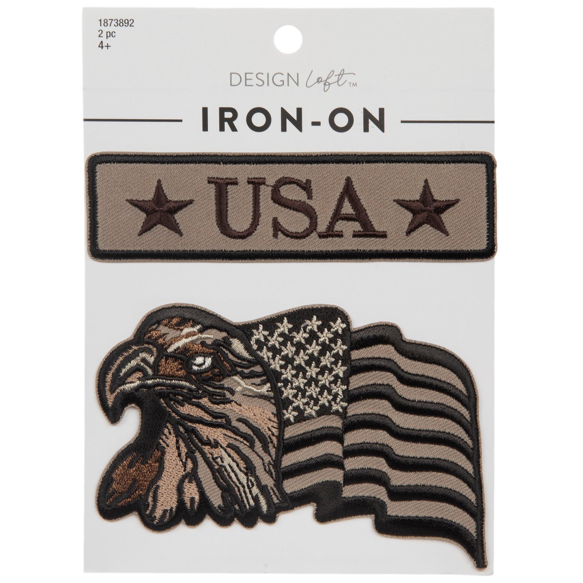 Vintage Military IronOn Patches Hobby Lobby 1873892