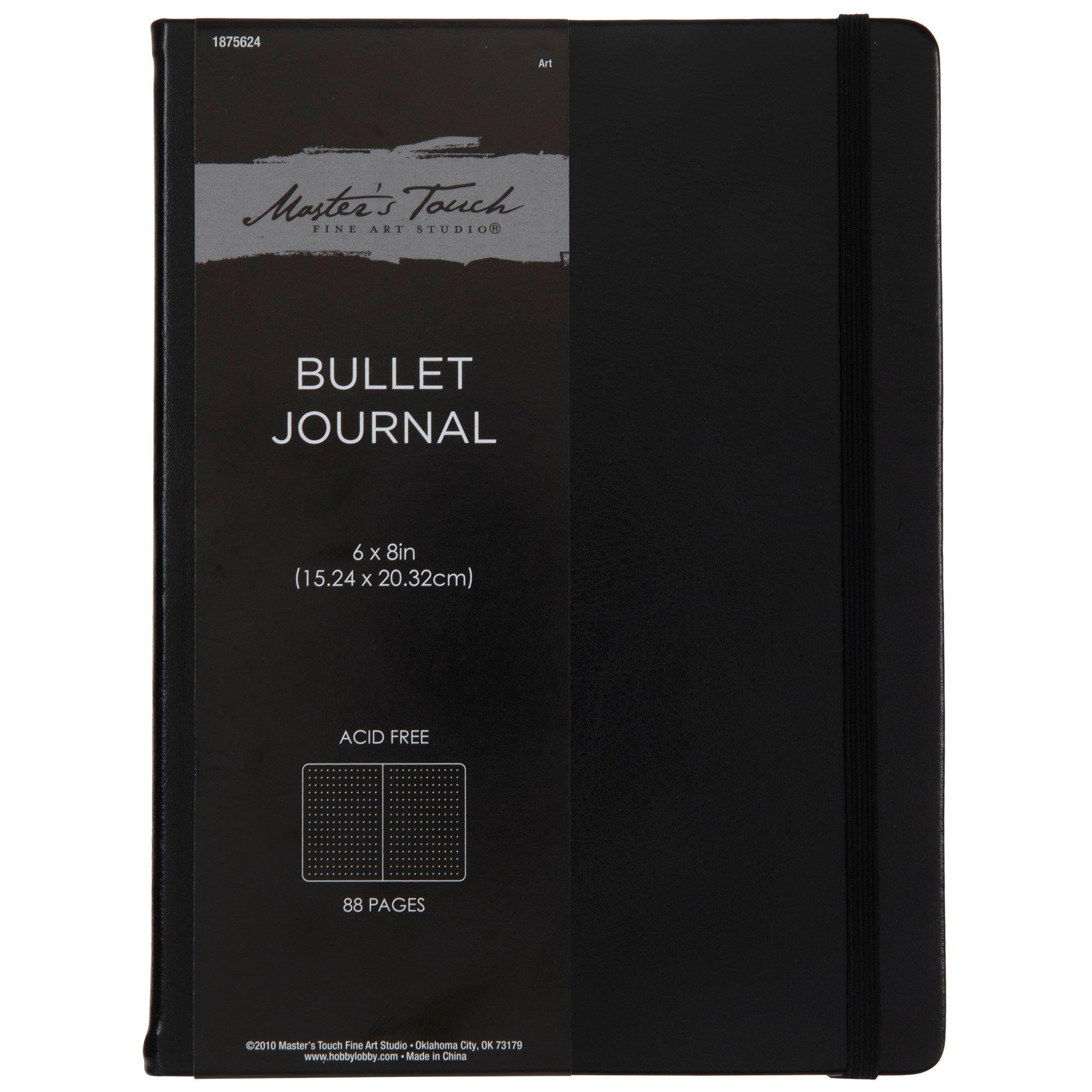 Black Dot Grid Bullet Journal, Hobby Lobby