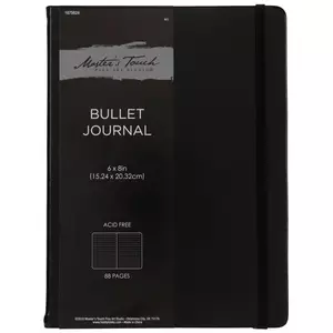 Black Dot Grid Bullet Journal