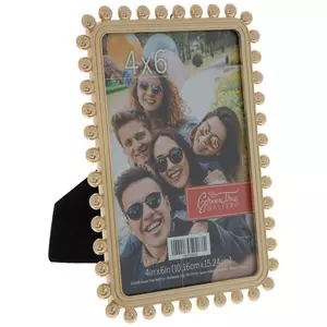 Marlow Glen ~ Golden Picture Frame ~ Fits 4'' x 6'' Photo