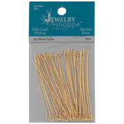 18K Gold Plated Eyepins - 2"