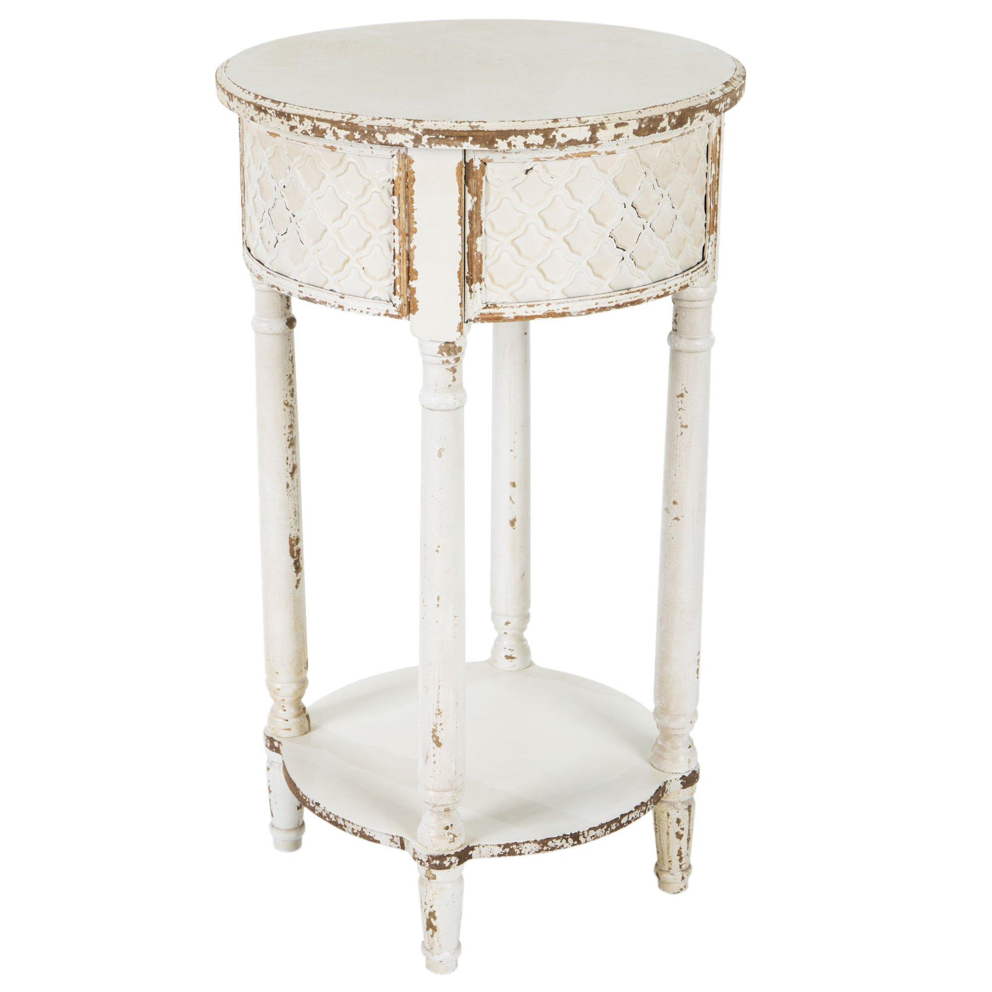 Embossed Round Accent Table Hobby Lobby 1878008   1878008 80966160 IMGSET