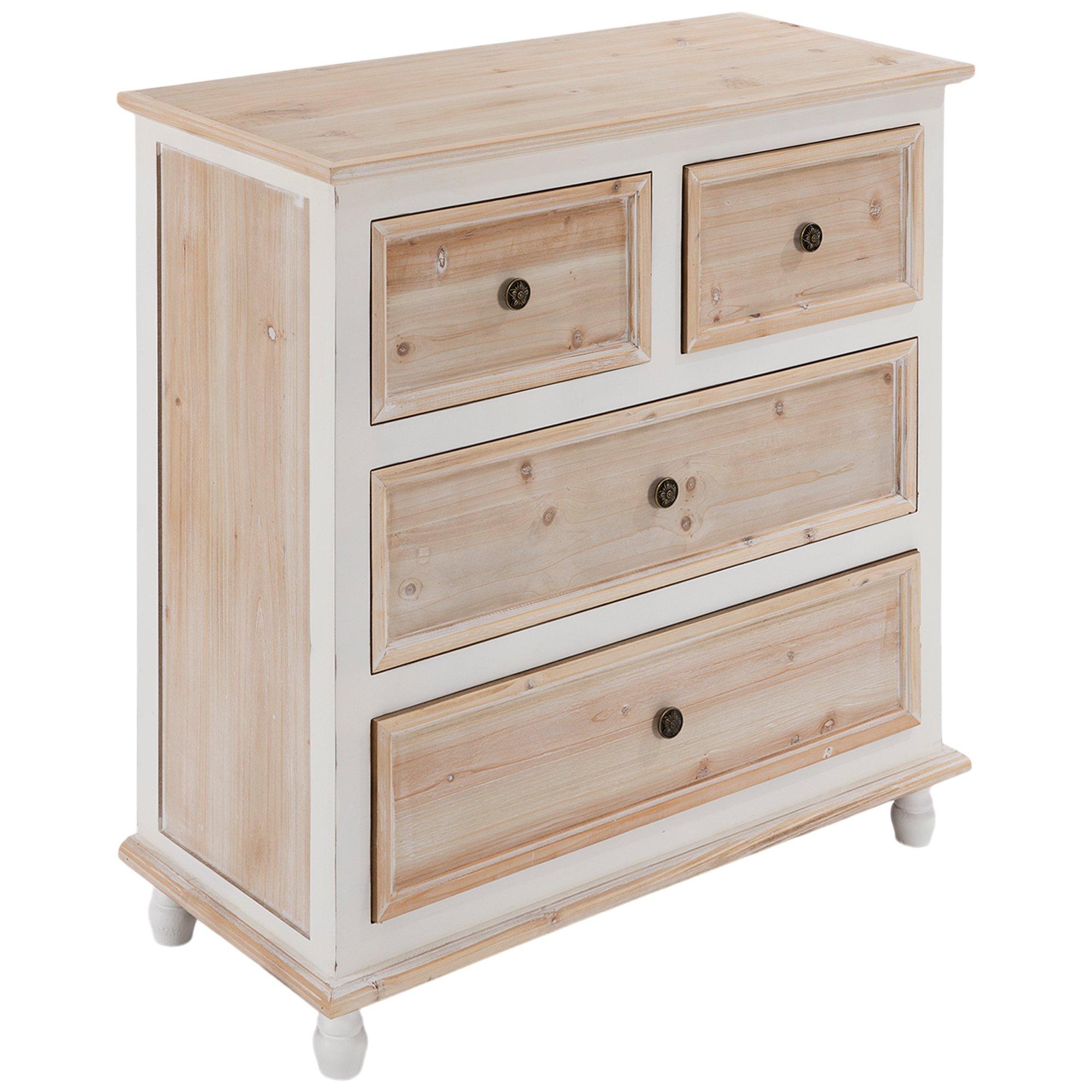 White Cabinet With Maize Drawers, Hobby Lobby