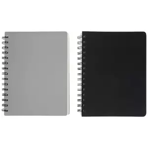 Black & Gray Spiral Bound Sketchbooks