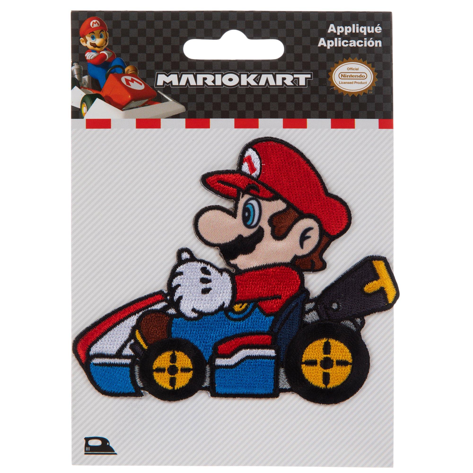SUPER MARIO IRON on / Sew on Patch Embroidered Badge Cartoon