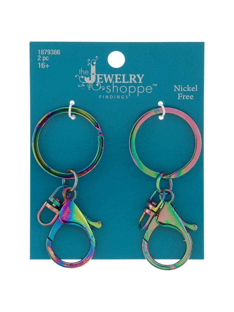 Holographic Lobster Clasp Keychains | Hobby Lobby | 1879386