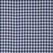 Blue Gingham Homespun Cotton Fabric