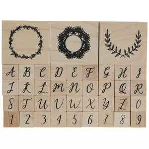 Small Custom Uppercase Alphabet Stamps – Infinity Stamps Inc.