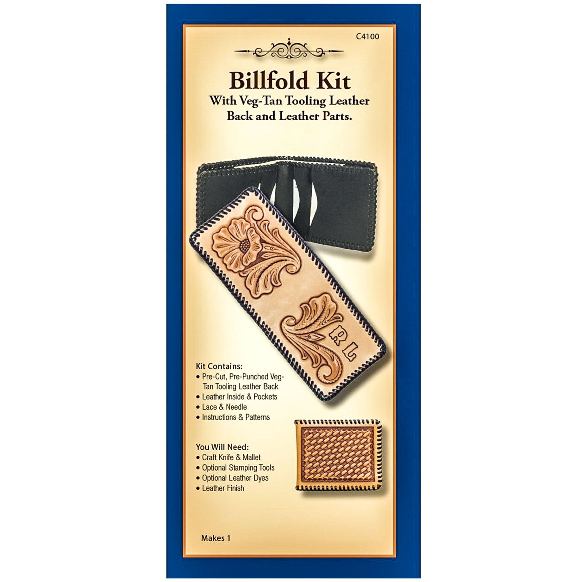 Basic Leather Billfold Kit, Hobby Lobby