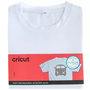 White Cricut Youth T-Shirt