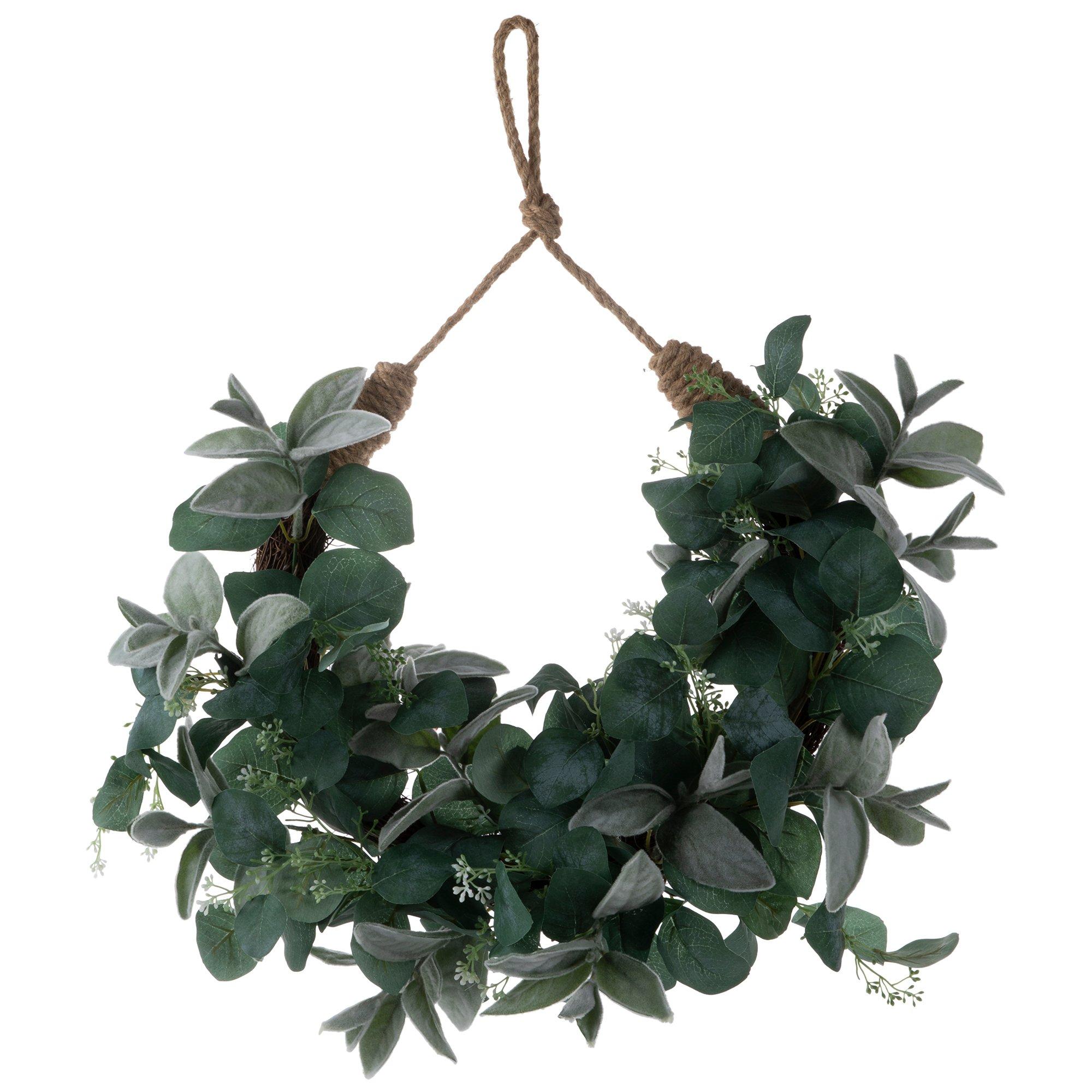 Lambs Ear & Eucalyptus Wreath Hobby Lobby 1883719