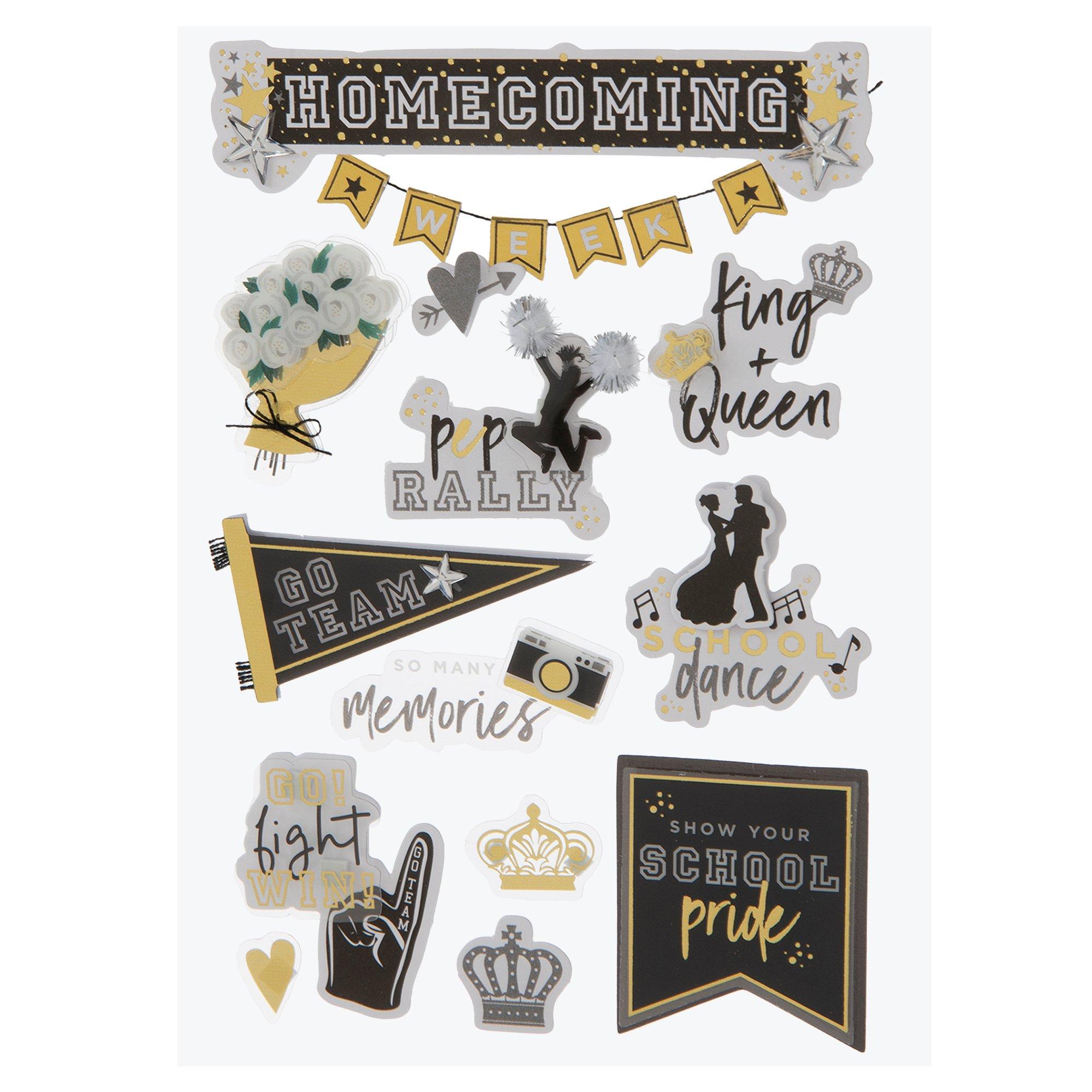 Foil 3D Stickers Hobby Lobby 1884030