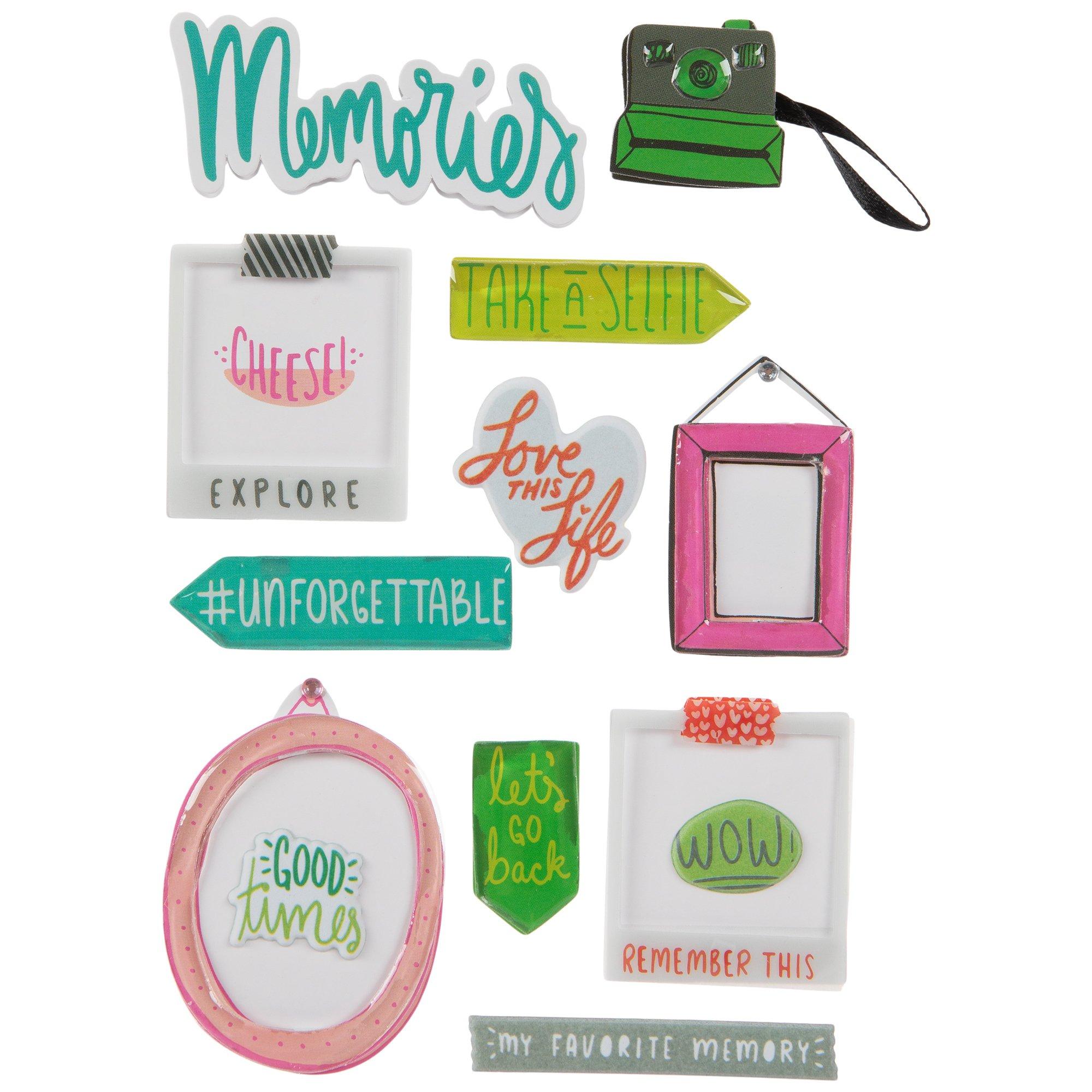 Memories 3D Stickers | Hobby Lobby | 1884139
