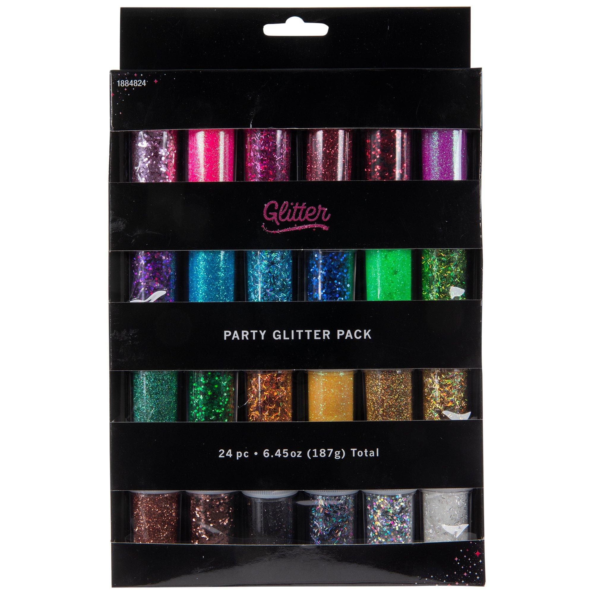 Party Pack Assorted Glitter, Hobby Lobby