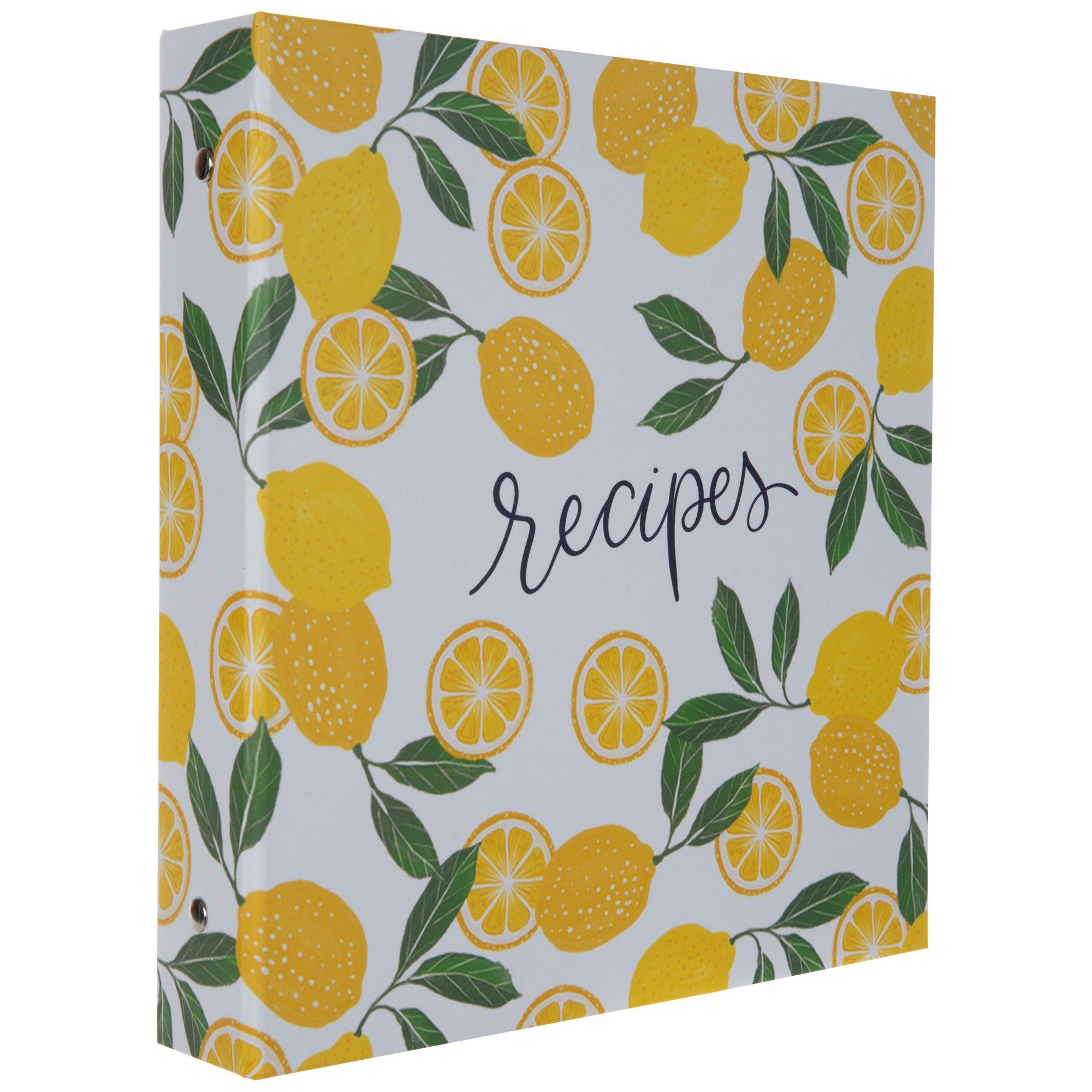 Lemon Recipe Organizer Hobby Lobby 1887116