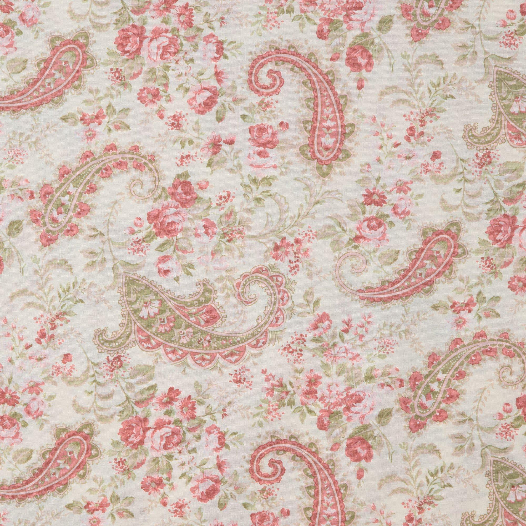 Rose Paisley Cotton Calico Fabric | Hobby Lobby | 1887173