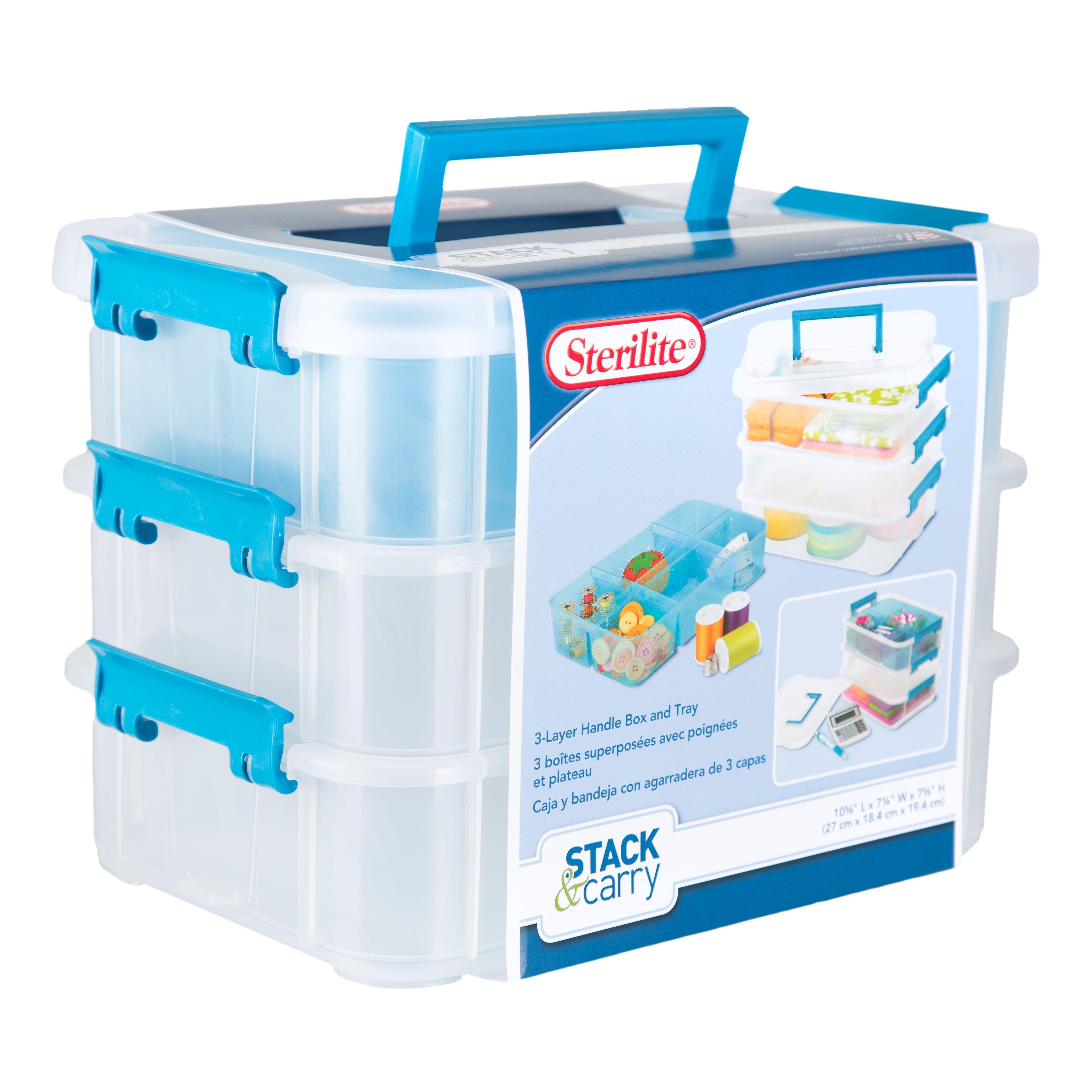 Stack & Carry 3Layer Handle Box & Tray Hobby Lobby 188730