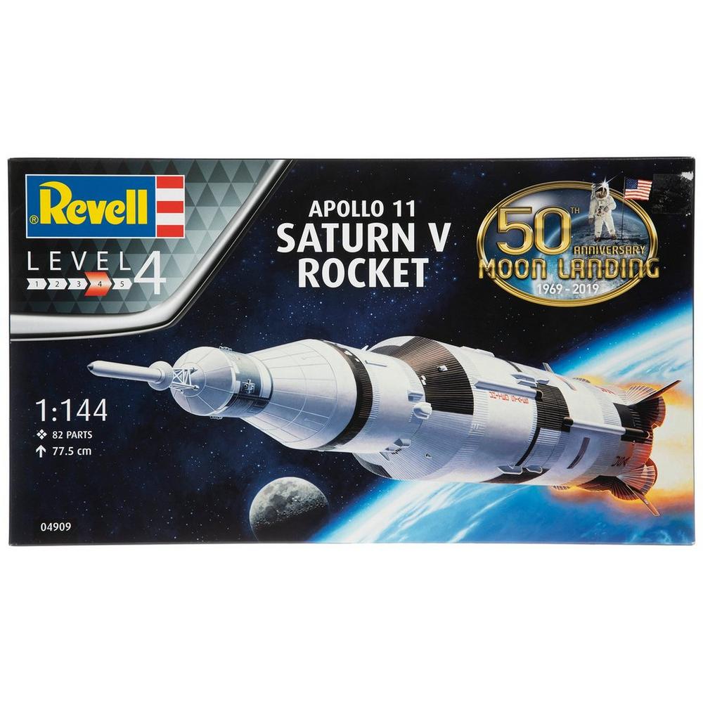 その他 Revell Apollo 11 Saturn V Rocket 1:144 Level 4 Model Kit Apollo 11 Saturn V Rocket 