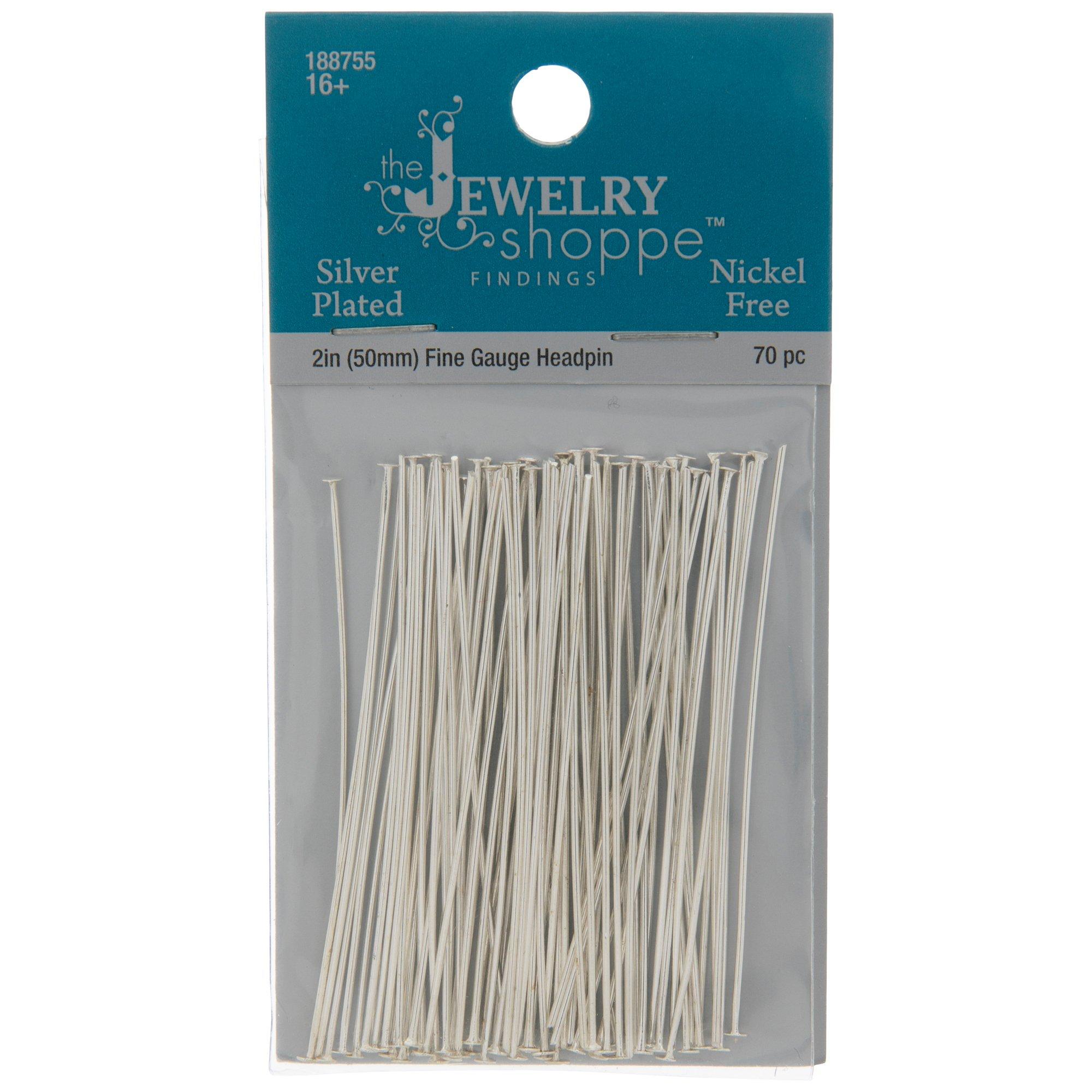 Fine Gauge Headpins 2" Hobby Lobby 188755