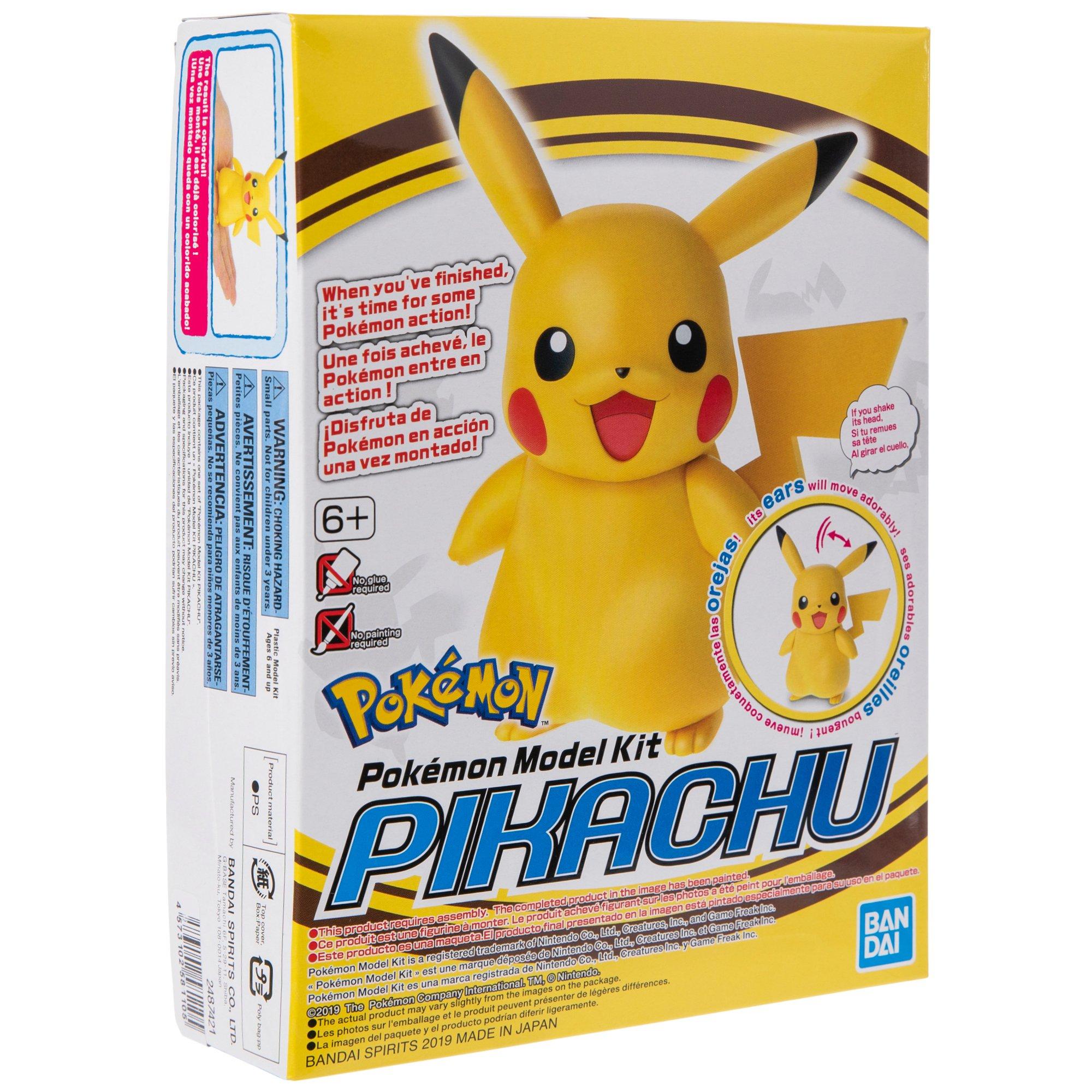 Collection de modèles en plastique Pokemon Select Series Pikachu