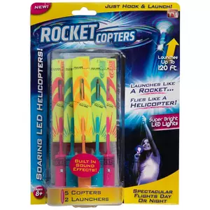 Light Up Rocket Copters
