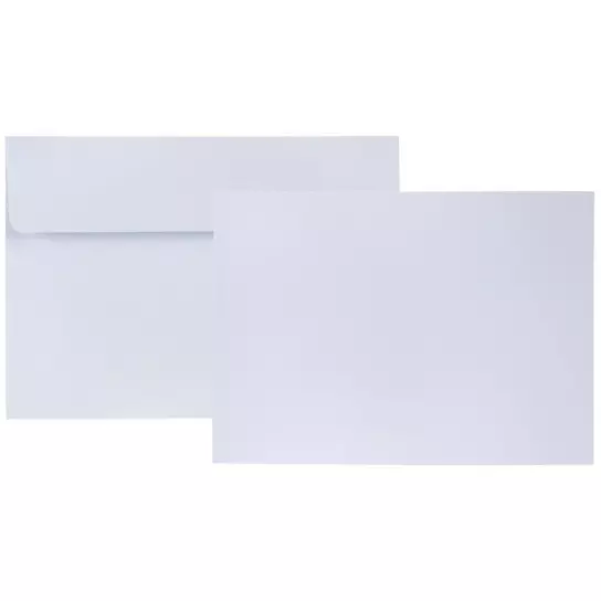 Pickleball Theme - Flat 'Blank' Note Cards w/ Envelopes