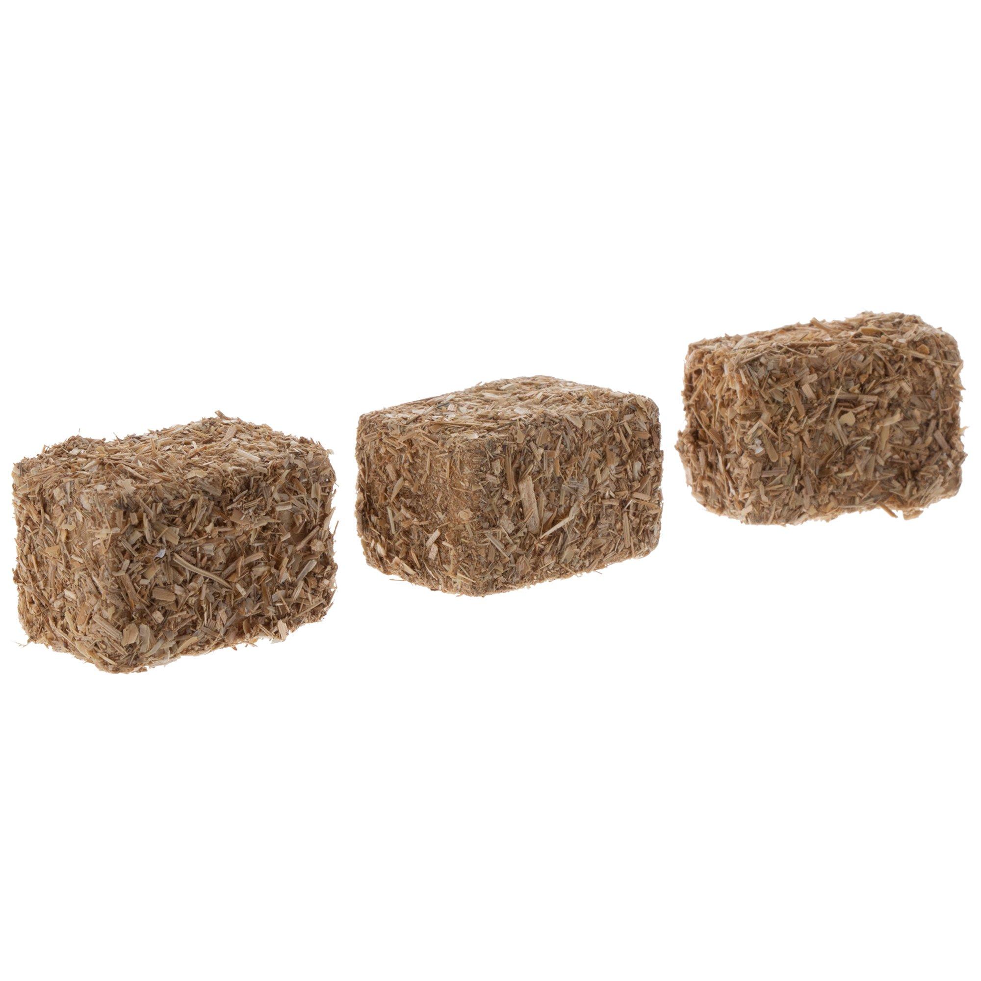 Ipetboom Mini Hay Bales Mini Hay Bales Square: 4pcs Small