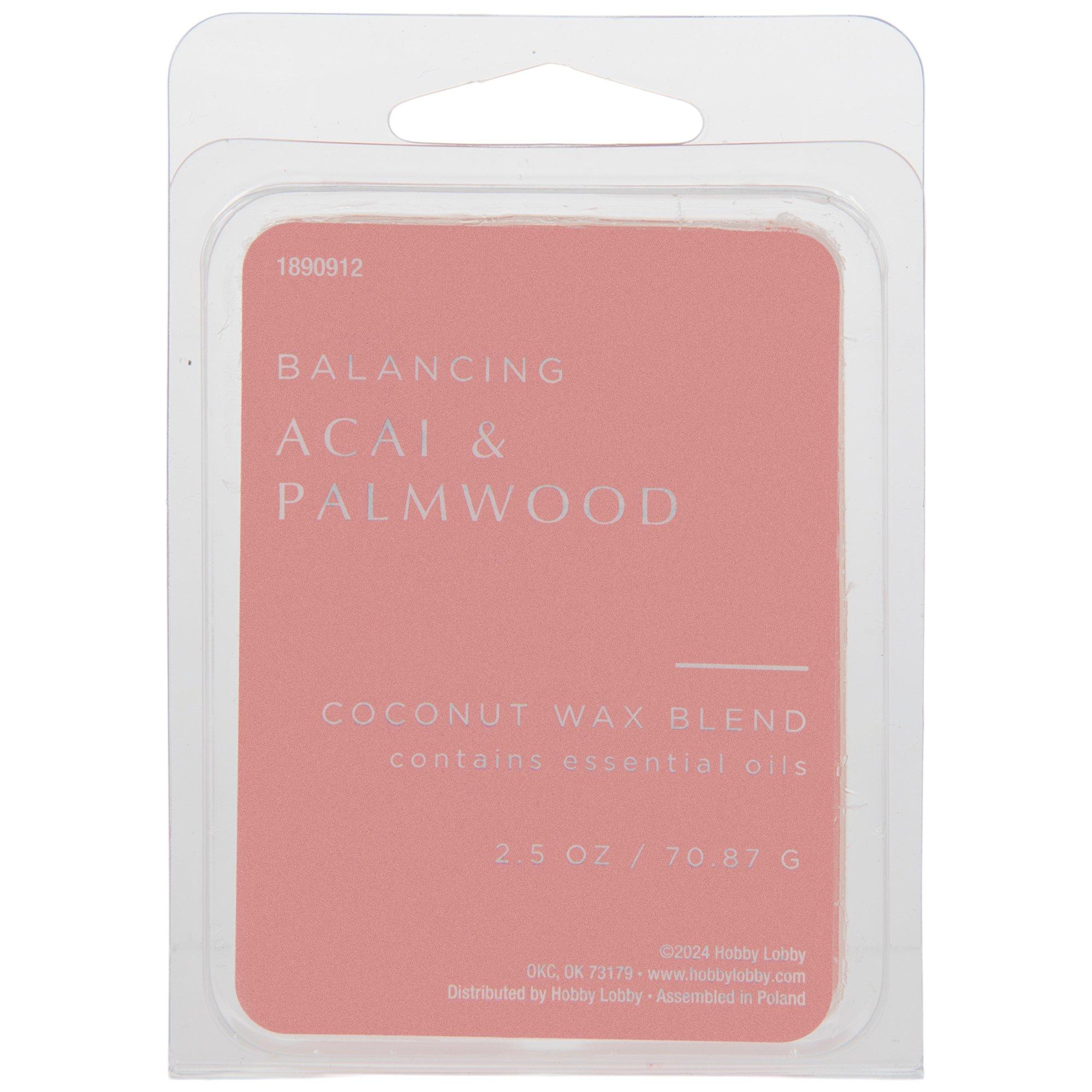 Balancing Acai & Palm Wood Wax Melts | Hobby Lobby | 1890912