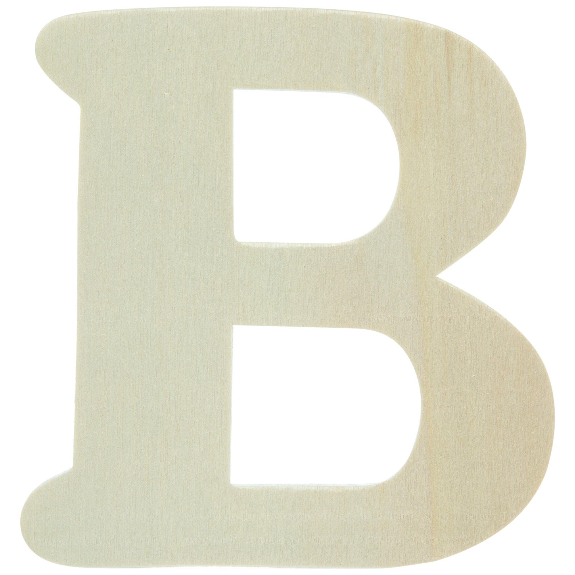 Wood Letters 4" Hobby Lobby 189126