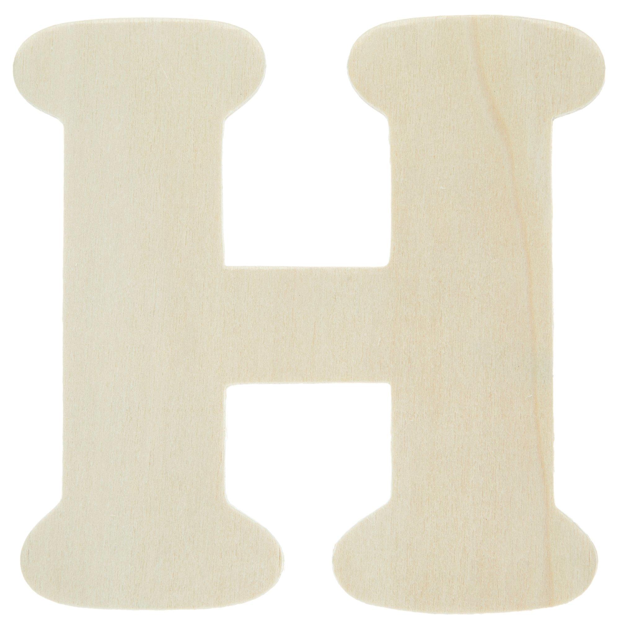 Wood Letters 4" Hobby Lobby 189183