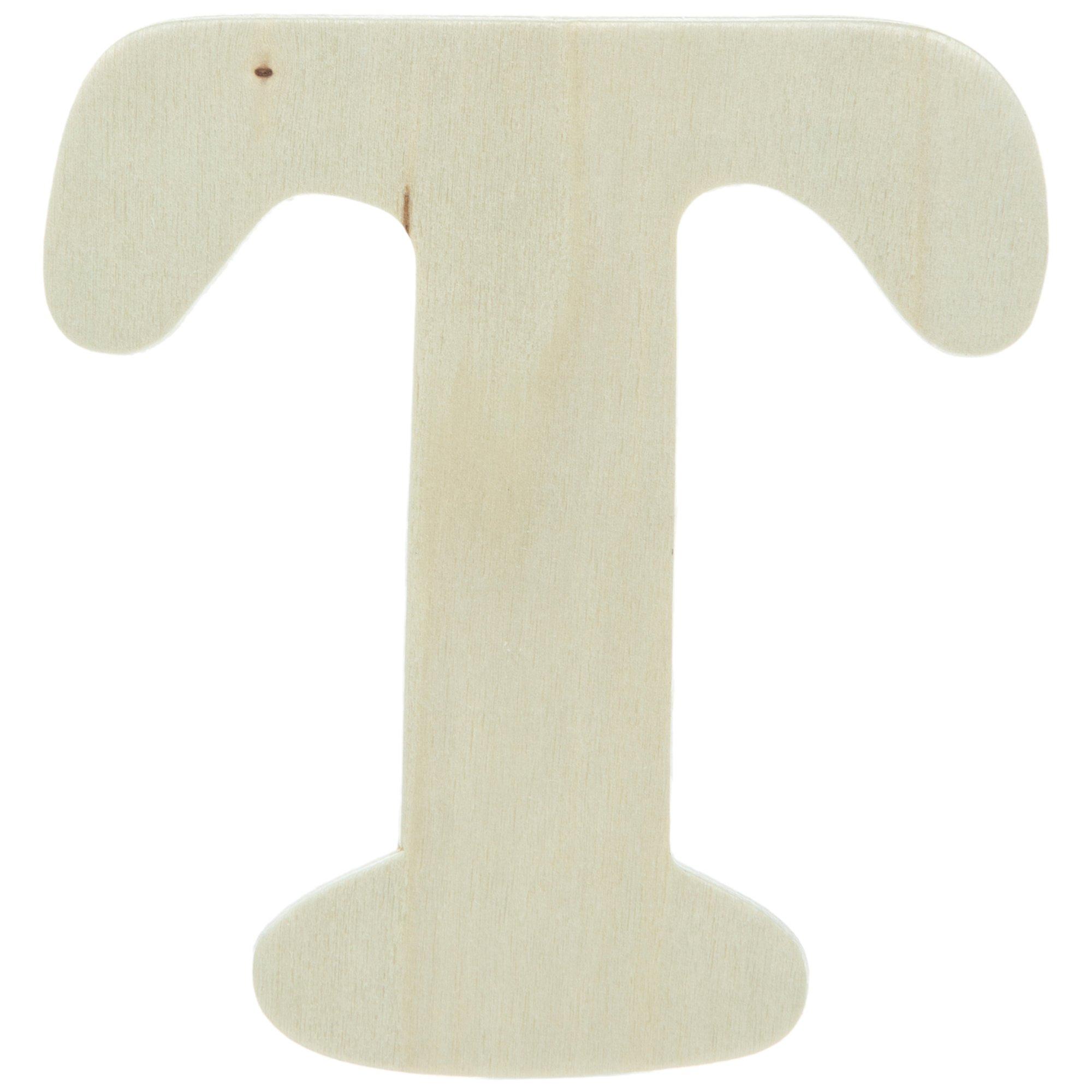 Wood Letters 4" Hobby Lobby 189308